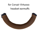2 PCS Estojo Protetor para Arco Corsair Virtuoso RGB, Preto, Castanho, Cinzento
