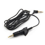 3 PCS Cabo de Áudio de Substituição 3,5mm para 3,5mm para Bose QC15 / QC2, 1,8 m