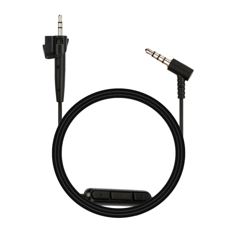 2 PCS Cabo de Áudio de Substituição 3,5mm para 2,5 mm com Microfone para Bose AE2 / AE2i, Comprimento: 1,5m