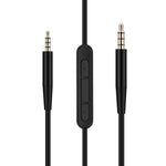 2 PCS Cabo de Áudio 3,5mm para 2,5mm para Bose QC25 / QC35 / Soundtrue / SoundLink / OE2