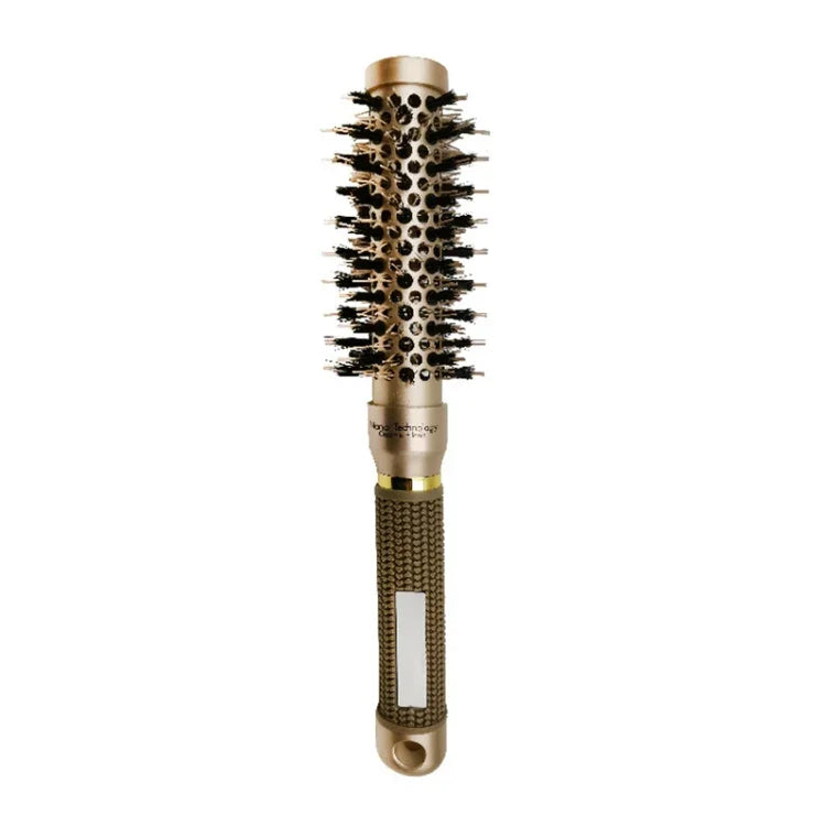 Pente de Rolo com Cerdas de Cerâmica Resistentes a Alta Temperatura, Agulha de Nylon Cilíndrica para Caracóis, 25, 32, 45, 53