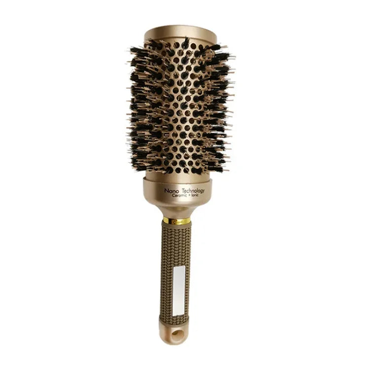 Pente de Rolo com Cerdas de Cerâmica Resistentes a Alta Temperatura, Agulha de Nylon Cilíndrica para Caracóis, 25, 32, 45, 53