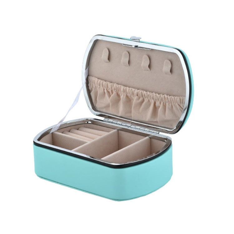 Caixa de Armazenamento Portátil para Anéis e Batom HN-001, Versão Colar Rosa, Versão Espelho Rosa, Versão Colar Azul, Versão Espelho Azul, Versão Colar Laranja, Versão Espelho Laranja, Versão Colar Dourado, Versão Espelho Dourado