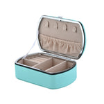 Caixa de Armazenamento Portátil para Anéis e Batom HN-001, Versão Colar Rosa, Versão Espelho Rosa, Versão Colar Azul, Versão Espelho Azul, Versão Colar Laranja, Versão Espelho Laranja, Versão Colar Dourado, Versão Espelho Dourado