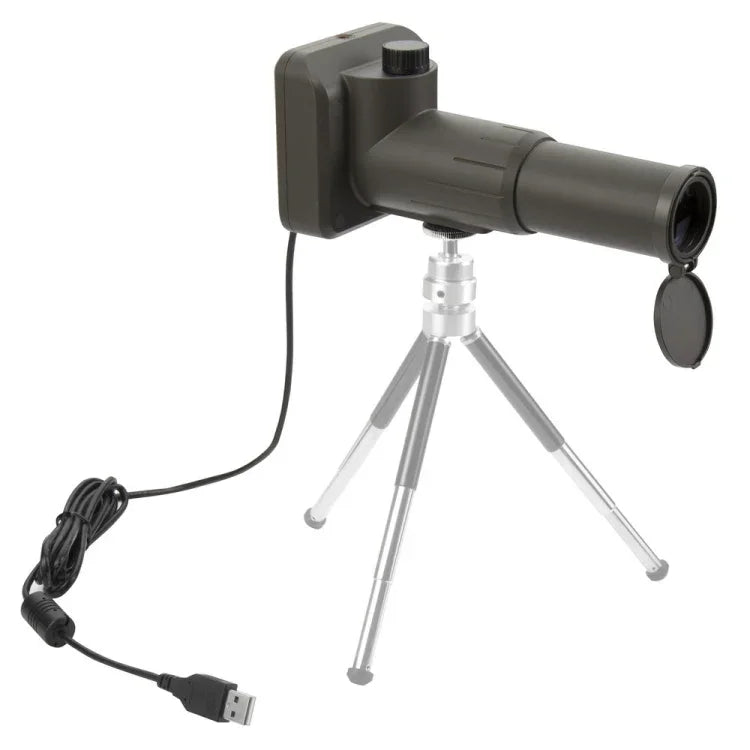 Telescópio Digital USB UM052 1080P HD 20X Eletrónica de Moldagem Única, 20X