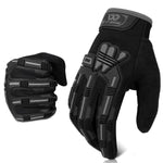 WEST BIKING YP0211208 Luvas de condução para motocicleta e bicicleta, dedos compridos, antiderrapantes, para ecrã tátil, M, L, XL