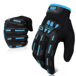 WEST BIKING YP0211208 Luvas de condução para motocicleta e bicicleta, dedos compridos, antiderrapantes, para ecrã tátil, M, L, XL