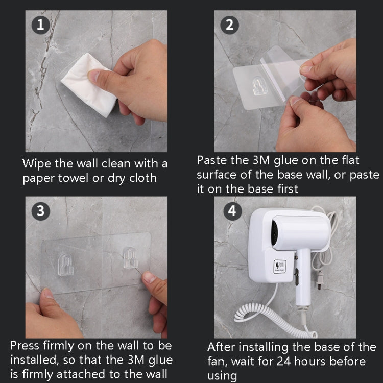 Secador de cabelo de parede para hotel, secador de cabelo de alta potência, secador cilíndrico doméstico, ficha CN, branco, preto, secador de cabelo para hotel branco