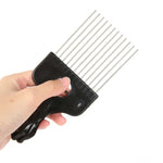 3 PCS Pente de Cabelo com Agulha de Aço para Cabeleireiro Pente de Óleo Pente de Cauda Apontada de Plástico, P2020, P2021, C6, C5