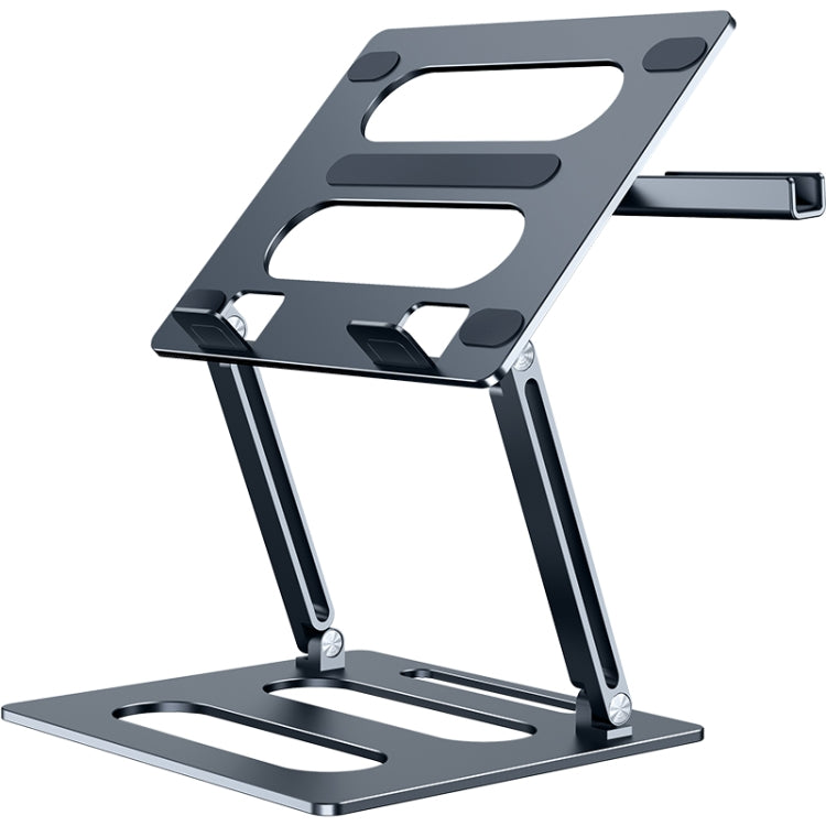 Suporte Metálico Ajustável para Portátil Oatsbasf Z08, Prateado, Cinzento