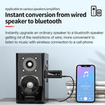 Adaptador Receptor Bluetooth 5.0 USB para Carro FM + AUX Áudio Saída Dupla Transmissor Estéreo, K9 Preto