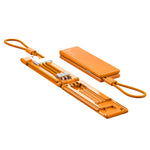 Oatsbasf 03083 Cabo de Carregamento Portátil Multifuncional Micro USB + USB-C / Type-C + 8 Pinos 3 em 1, Branco, Cinzento, Laranja, Verde