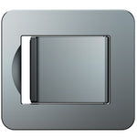 Oatsbasf 03321 Notebook Computer Invisible Height Increase Bracket Desktop Folding Storage Radiator, Gray, Silver
