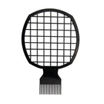 Pente para Cabelo Cacheado Masculino Pente para Trança Suja Afro, NO8-1 Preto, NO8-2 Vermelho, NO8-3 Rosa, NO8-4 Azul