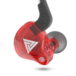 QKZ AK6 2 PCS Auriculares Desportivos Intra-auriculares com Fio 3,5mm Subwoofer, 2 PCS, 2 Pares