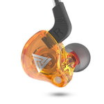 QKZ AK6 2 PCS Auriculares Desportivos Intra-auriculares com Fio 3,5mm Subwoofer, 2 PCS, 2 Pares