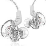 QKZ AK6 2 PCS Auriculares Desportivos Intra-auriculares com Fio 3,5mm Subwoofer, 2 PCS, 2 Pares