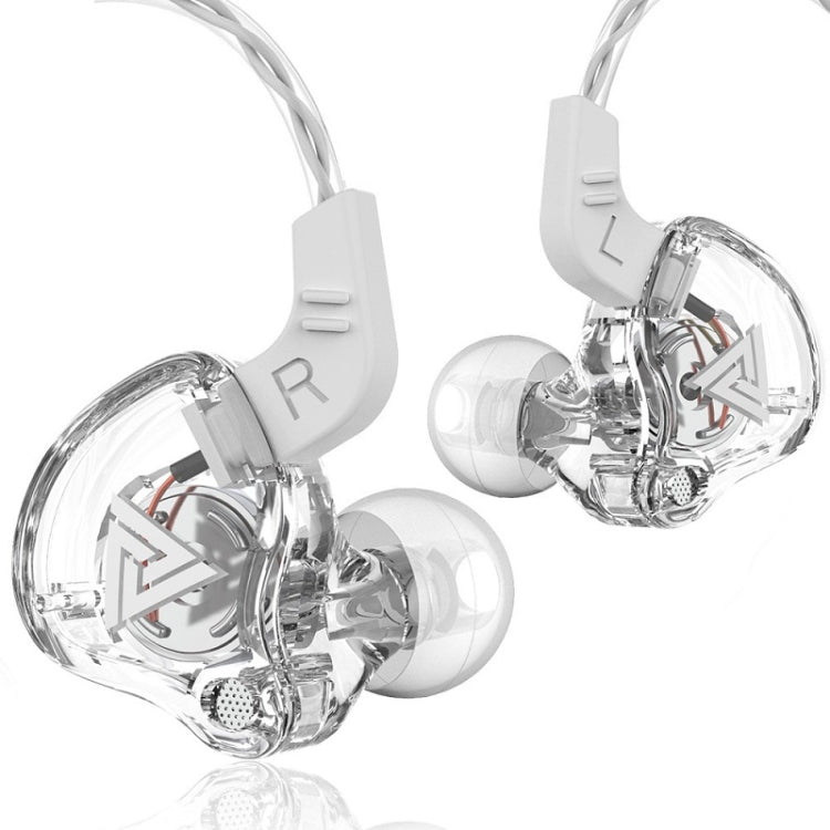 QKZ AK6 2 PCS Auriculares Desportivos Intra-auriculares com Fio 3,5mm Subwoofer, 2 PCS, 2 Pares