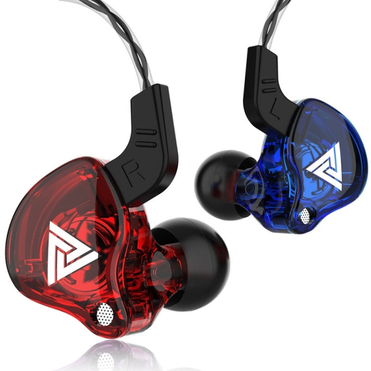 QKZ AK6 2 PCS Auriculares Desportivos Intra-auriculares com Fio 3,5mm Subwoofer, 2 PCS, 2 Pares