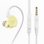 QKZ AK6 2 PCS Auriculares Desportivos Intra-auriculares com Fio 3,5mm Subwoofer, 2 PCS, 2 Pares