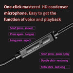 QKZ AK6 2 PCS Auriculares Desportivos Intra-auriculares com Fio 3,5mm Subwoofer, 2 PCS, 2 Pares
