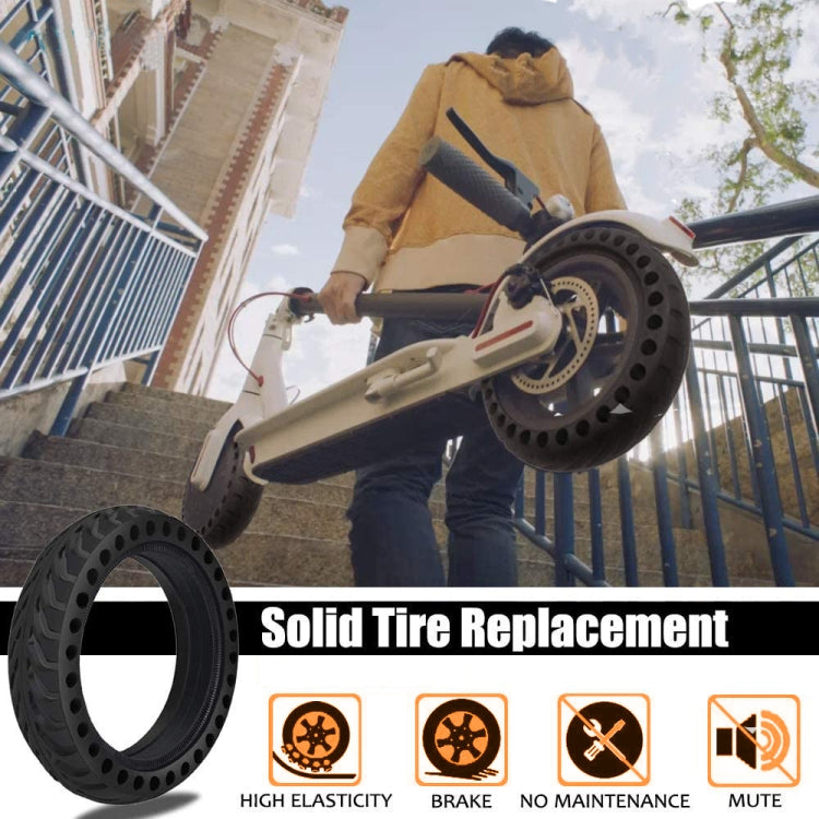 Pneu Anti-Explosão de Mel Honeycomb de 8,5 Polegadas para Scooter Elétrico, Pneu de Borracha Resistente para Xiaomi Mijia M365 / M365 Pro, 8,5 Polegadas para Xiaomi M365 / Pro