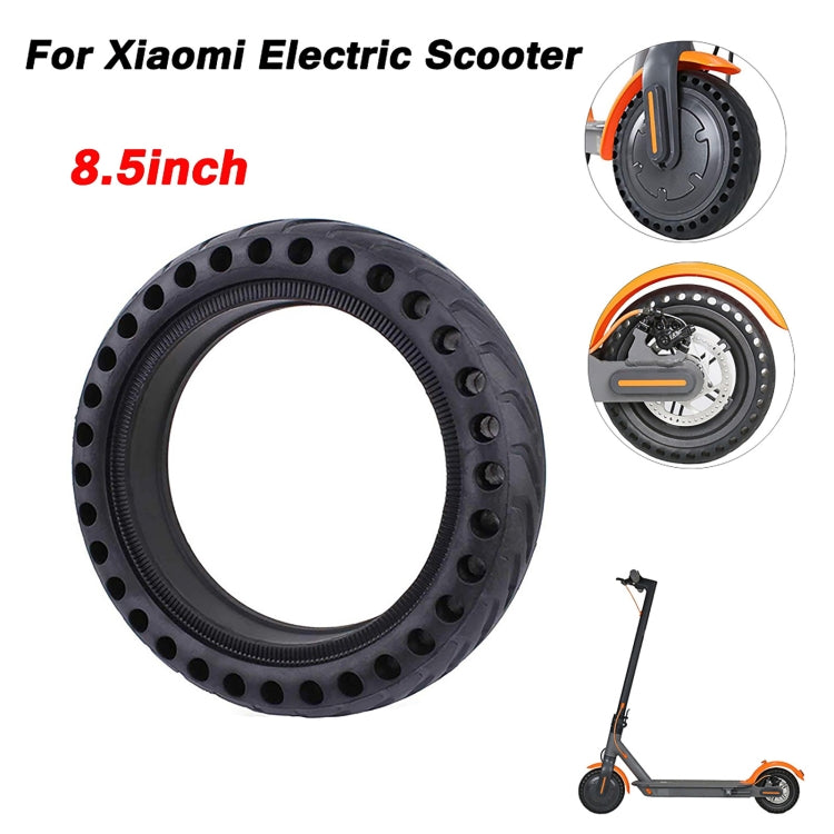 Pneu Anti-Explosão de Mel Honeycomb de 8,5 Polegadas para Scooter Elétrico, Pneu de Borracha Resistente para Xiaomi Mijia M365 / M365 Pro, 8,5 Polegadas para Xiaomi M365 / Pro