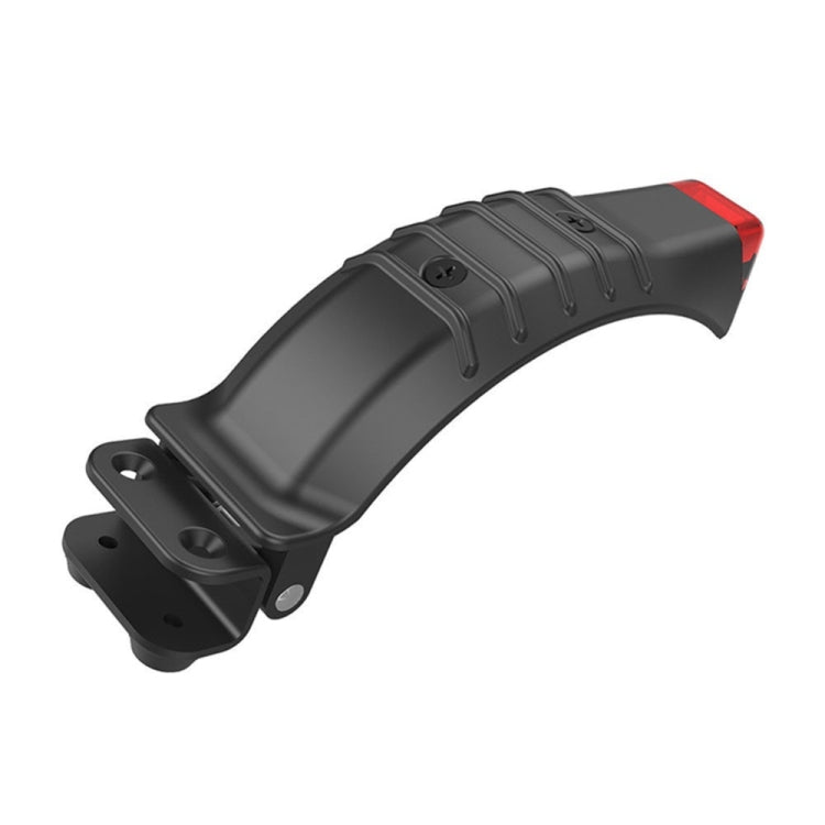 Para Guarda-lamas Traseiro em Fibra de Carbono e Liga de Alumínio para Scooter Elétrico de 5 polegadas / 5,5 polegadas / 6,5 polegadas com Luz Traseira LED