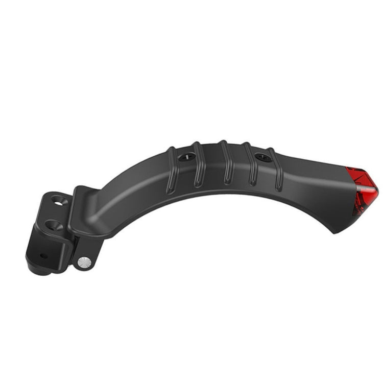Para Guarda-lamas Traseiro em Fibra de Carbono e Liga de Alumínio para Scooter Elétrico de 5 polegadas / 5,5 polegadas / 6,5 polegadas com Luz Traseira LED