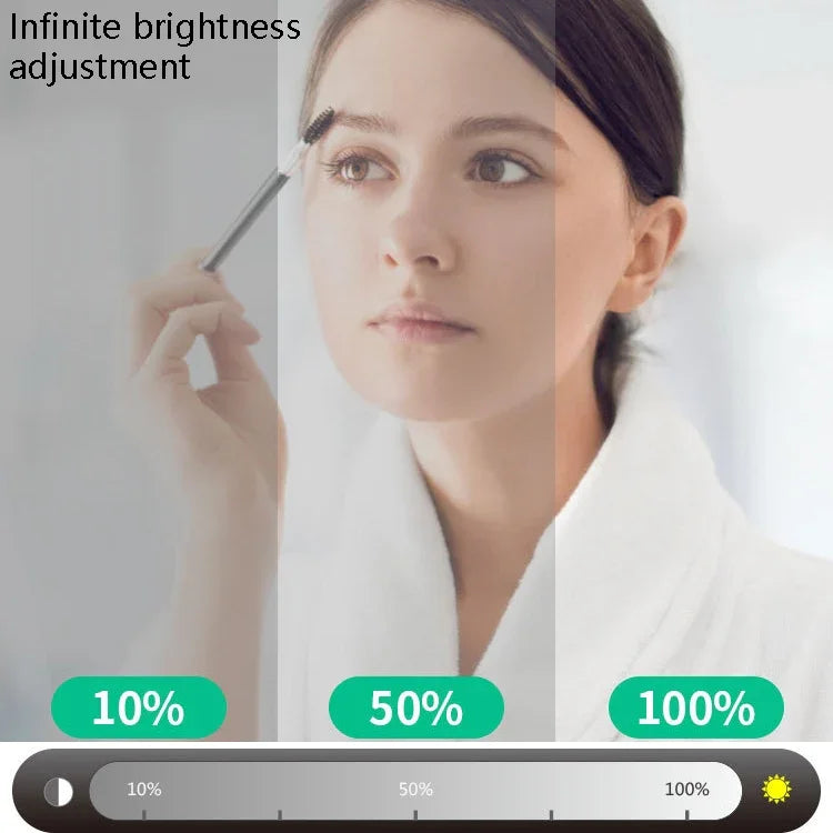 Luz LED para Espelho de Maquilhagem Luz de Preenchimento de Beleza Sensor de Movimento Manual Luz Frontal para Espelho, 2 Lâmpadas, 6 Lâmpadas, 10 Lâmpadas, 14 Lâmpadas