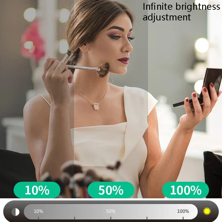 Lâmpada LED para Maquilhagem Luz de Preenchimento de Beleza para Espelho Luz Frontal com Sensor de Movimento Manual, 2 Lâmpadas, 6 Lâmpadas, 10 Lâmpadas, 14 Lâmpadas