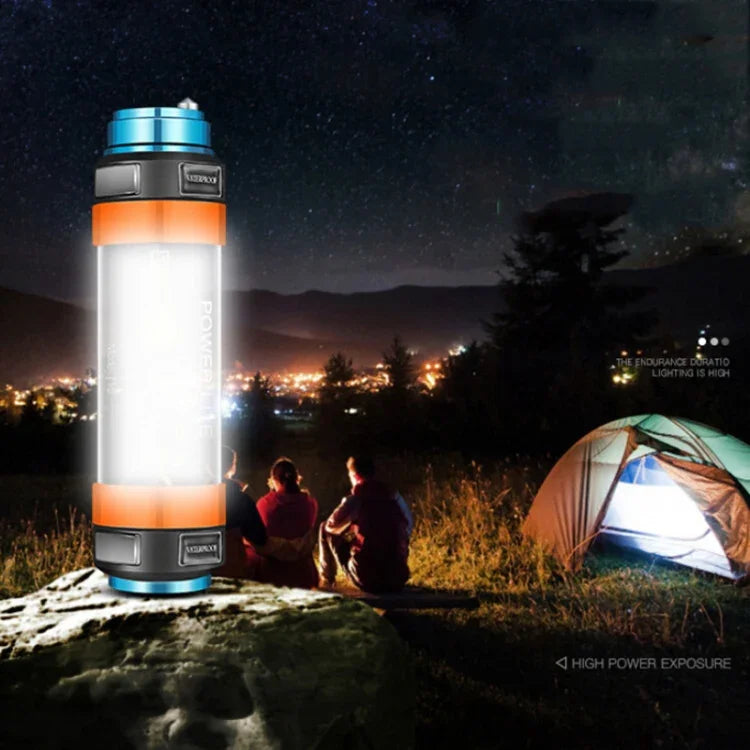 Luz LED para Campismo Exterior Multifuncional Lanterna de Emergência IP68 à Prova de Água com Função Repelente de Mosquitos / Aviso, T15, T25, T30
