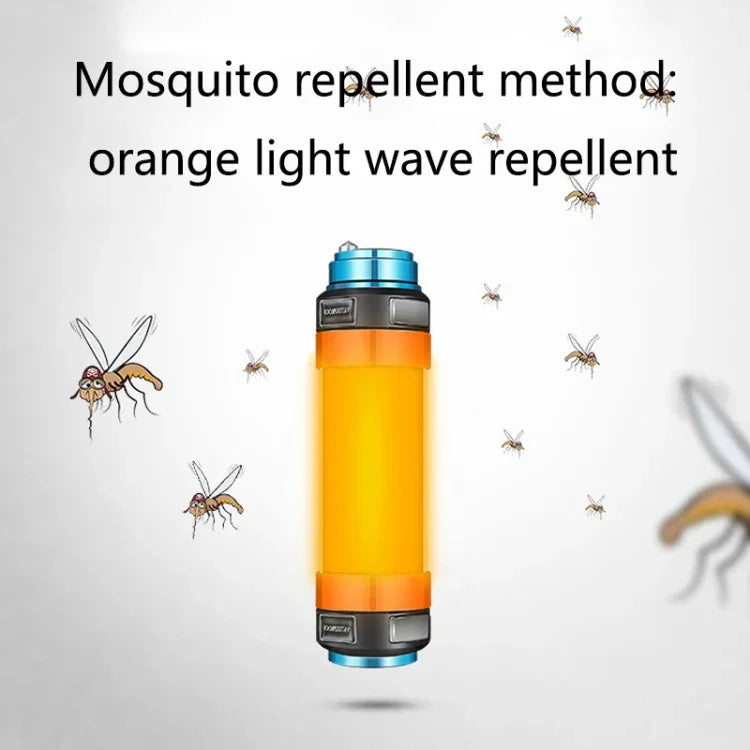 Luz LED para Campismo Exterior Multifuncional Lanterna de Emergência IP68 à Prova de Água com Função Repelente de Mosquitos / Aviso, T15, T25, T30