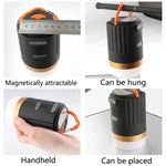 Y10 Luz de Campismo com Controlo Remoto Iluminação Exterior Lanterna Portátil USB para Tenda, YD-29 Preto