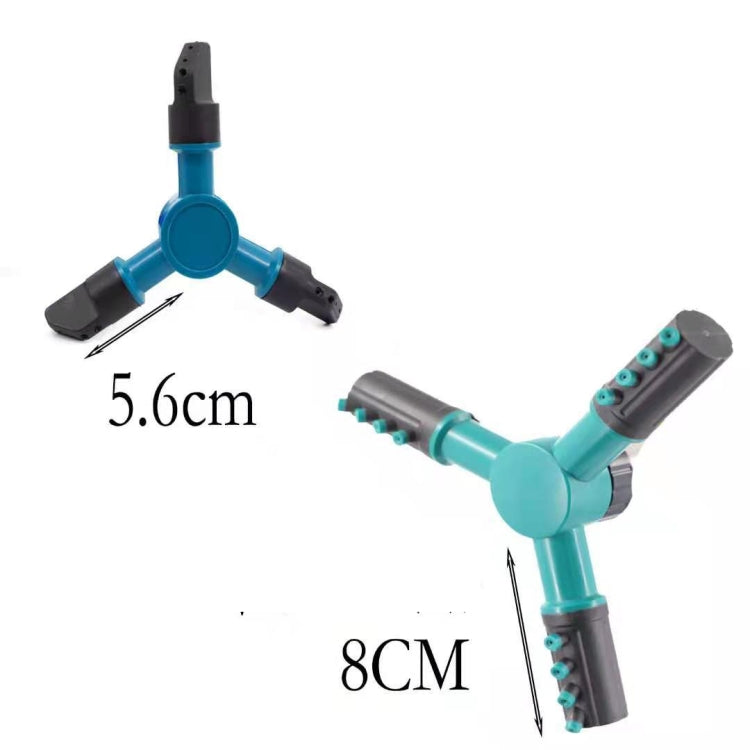 Brinquedo de Jardim Regador Giratório Automático 360 Graus para Trampolim, Tamanho:, Grande (Verde), Pequeno (Azul)