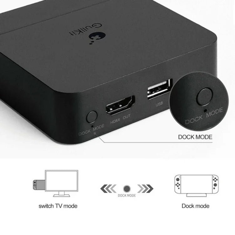 Suporte de Vídeo Portátil para Telemóvel Gulikit para Nintendo Switch, Suporte de Vídeo de Acoplamento