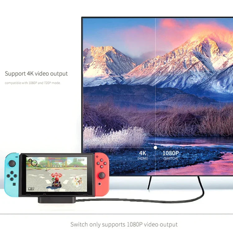Suporte de Vídeo Portátil para Telemóvel Gulikit para Nintendo Switch, Suporte de Vídeo de Acoplamento