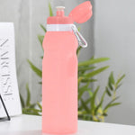 Copo Dobrável de Silicone XC-282 600ml para Camping, Ciclismo e Desporto, Branco, Rosa, Azul, Cor Toranja