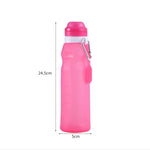 Copo Dobrável de Silicone XC-282 600ml para Camping, Ciclismo e Desporto, Branco, Rosa, Azul, Cor Toranja