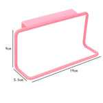 Suporte para Toalhas de Cozinha para Pendurar no Armário ou Porta, Suporte para Esponja, Suporte de Armazenamento para Casa de Banho, Branco, Azul, Verde, Rosa
