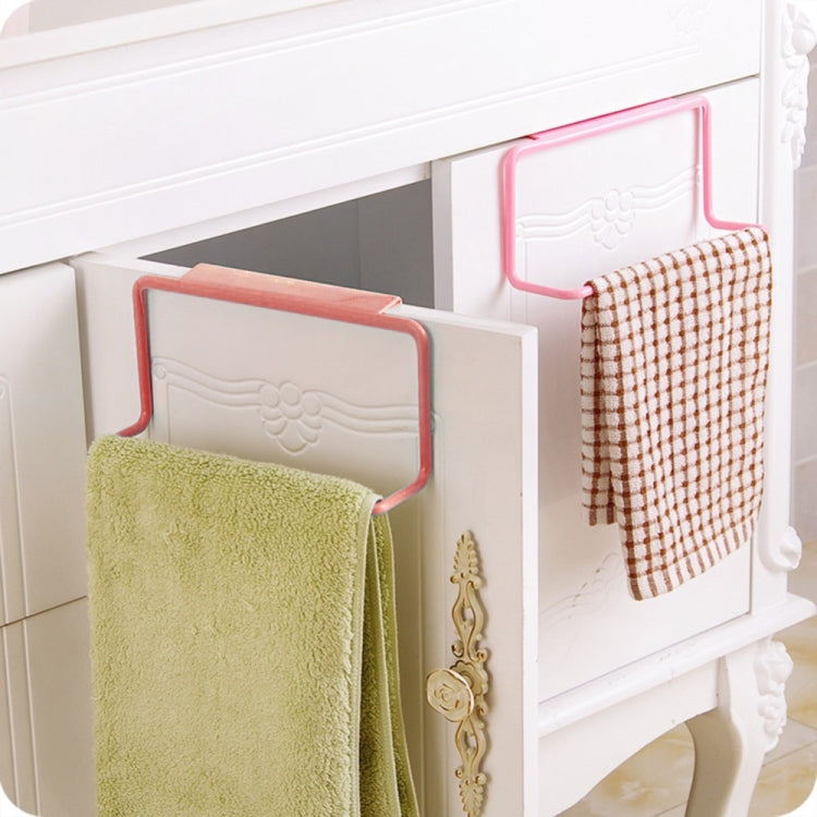 Suporte para Toalhas de Cozinha para Pendurar no Armário ou Porta, Suporte para Esponja, Suporte de Armazenamento para Casa de Banho, Branco, Azul, Verde, Rosa