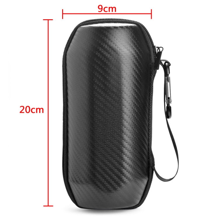 2 Peças de Bolsa de Armazenamento para Altifalante Bluetooth de Fibra de Carbono para JBL Flip 5