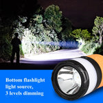 Lâmpada Mata-Mosquitos Elétrica LED Impermeável para Exterior Lanterna para Campismo, Laranja, Azul Céu, Verde Claro