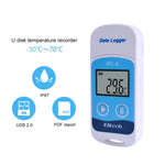 Registador de Dados de Temperatura Digital USB TTE35065 para Armazenamento em Armazém, Refrigeração, Armazenamento a Frio e Laboratório, TTE35065
