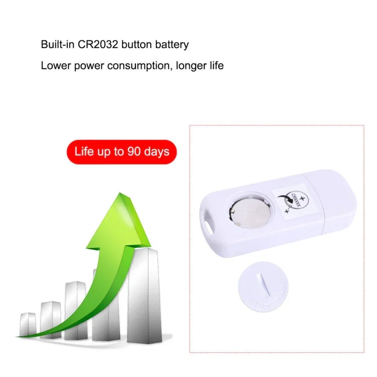 Registador de Dados de Temperatura Digital USB TTE35065 para Armazenamento em Armazém, Refrigeração, Armazenamento a Frio e Laboratório, TTE35065