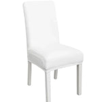 Simple Soft High Elastic Thickening Velvet Semi-Interior Chair Cover Hotel Chair Cover, Coffee Gray, Yellow Green, Wine Red, Navy, Black, Dark Green, White, Peacock Blue, Light Gray, Carbon Gray, Camel, Royal Blue, Beige, Grape Purple, Red, Orange     ...