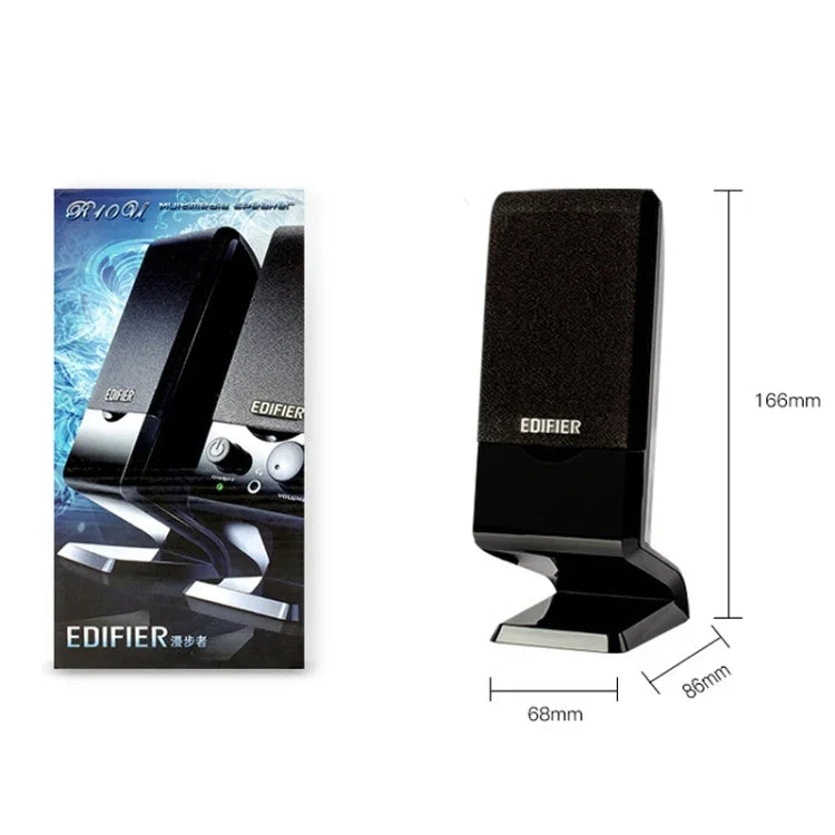 Mini Coluna USB para Portátil Edifier R10U, R10U Preto