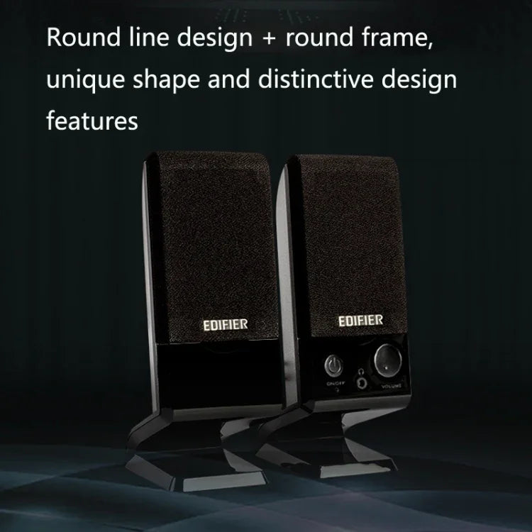 Mini Coluna USB para Portátil Edifier R10U, R10U Preto