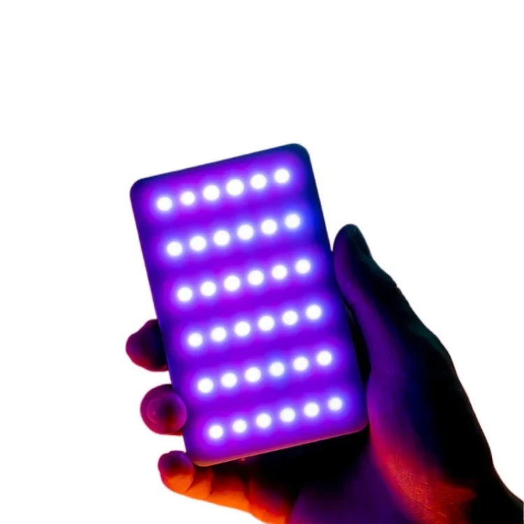 Luz Pequena para Fotografia e Vídeo com Cores RGB Ulanzi VL120 RGB para Câmara SLR, VL120 RGB