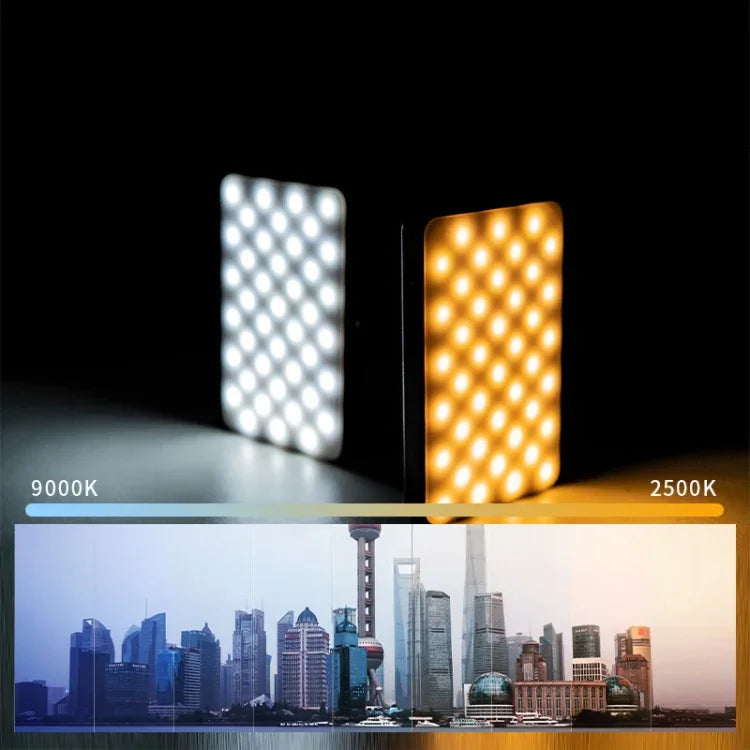 Luz Pequena para Fotografia e Vídeo com Cores RGB Ulanzi VL120 RGB para Câmara SLR, VL120 RGB